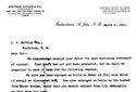 Correspondance entre la Stetson, Cutler & Co. et la Tobique River Log Driving Company